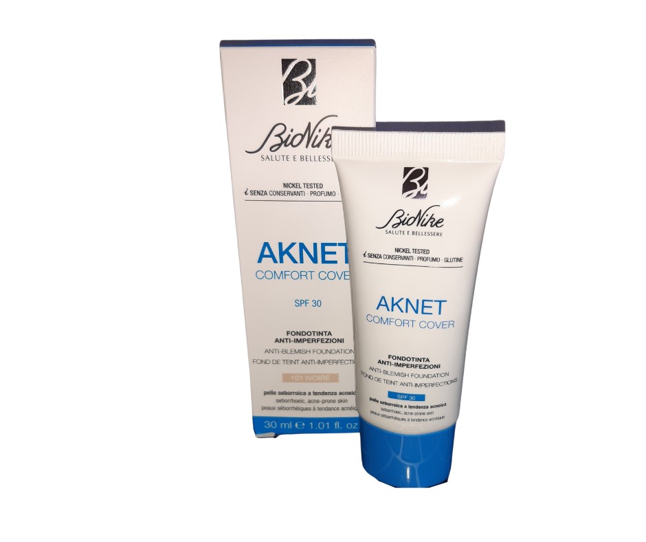 AKNET COMFORT COVER FONDOTINTA 101 30 ML - farmasorriso.com