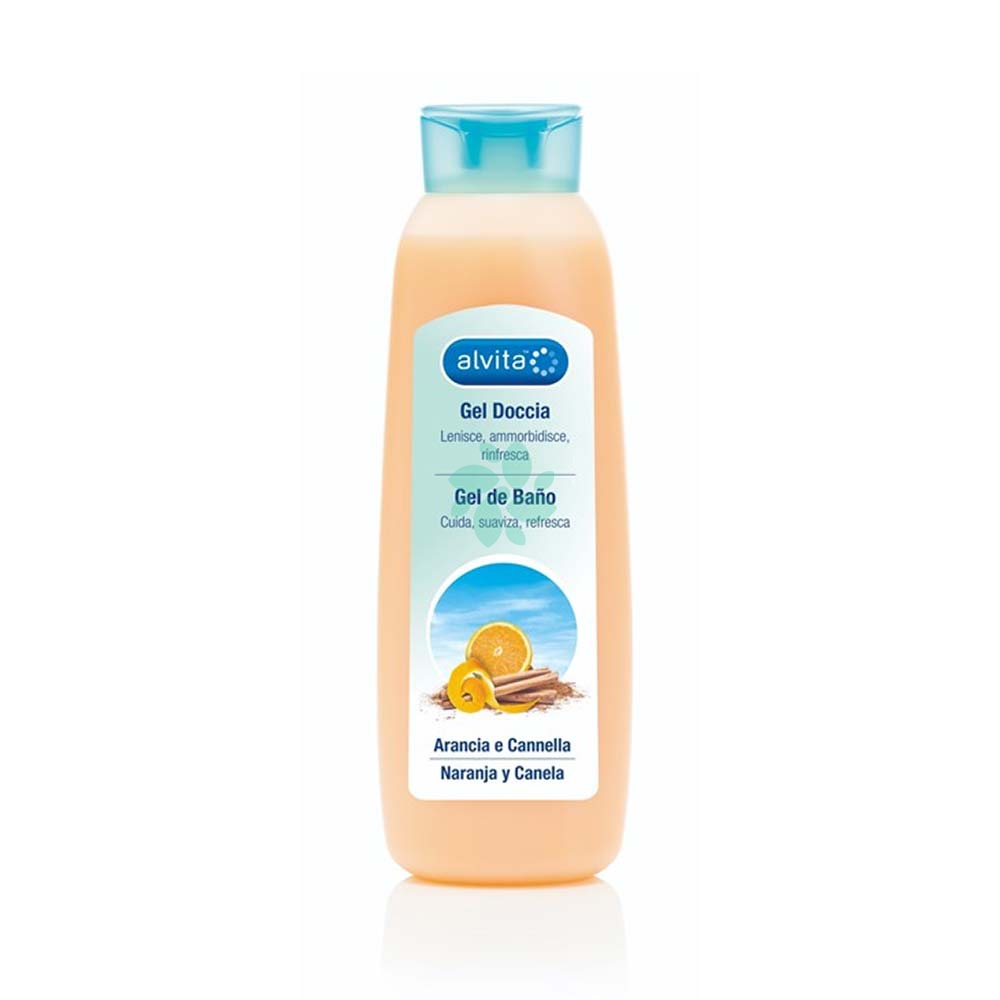 ALVITA GEL DOCCIA ARANCIA E CANNELLA 300 ML - farmasorriso.com