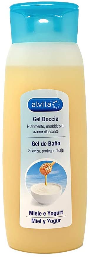 ALVITA GEL DOCCIA MIELE/YOGURT 300 ML - farmasorriso.com