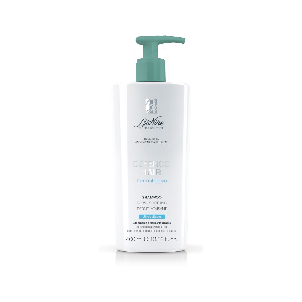 BIONIKE DEFENCE HAIR SHAMPOO DERMOLENITIVO ULTRADELICATO 400 ML - farmasorriso.com