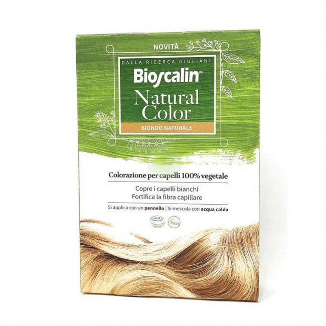 BIOSCALIN NATURAL COLOR BIONDO NATURALE 70 G - farmasorriso.com