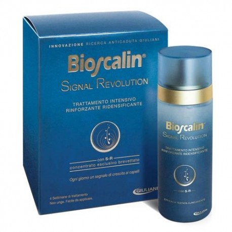 BIOSCALIN SIGNAL REVOLUTION TRATTAMENTO INTENSIVO RINFORZANTE RIDENSIFICANTE LOZIONE 100 ML - farmasorriso.com