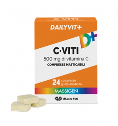 C VITI 500 MG 24 COMPRESSE MASTICABILI - farmasorriso.com