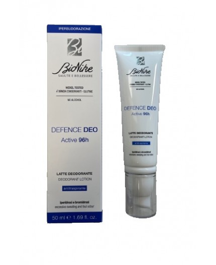 DEFENCE DEO ACTIVE LATTE ANTITRASPIRANTE 50 ML - farmasorriso.com