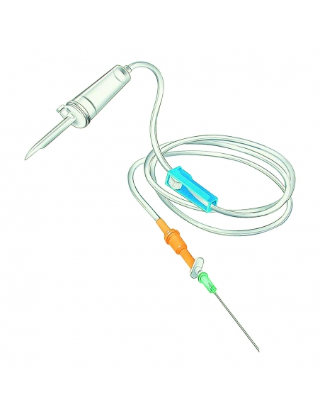 DEFLUSSORE DEHP FREE ATTACCO LUER LOCK CON AGO - farmasorriso.com