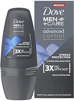DOVE ADVANCE CONTROL MEN CARE STRESS PROTECTION ROLL ON 50 ML - farmasorriso.com