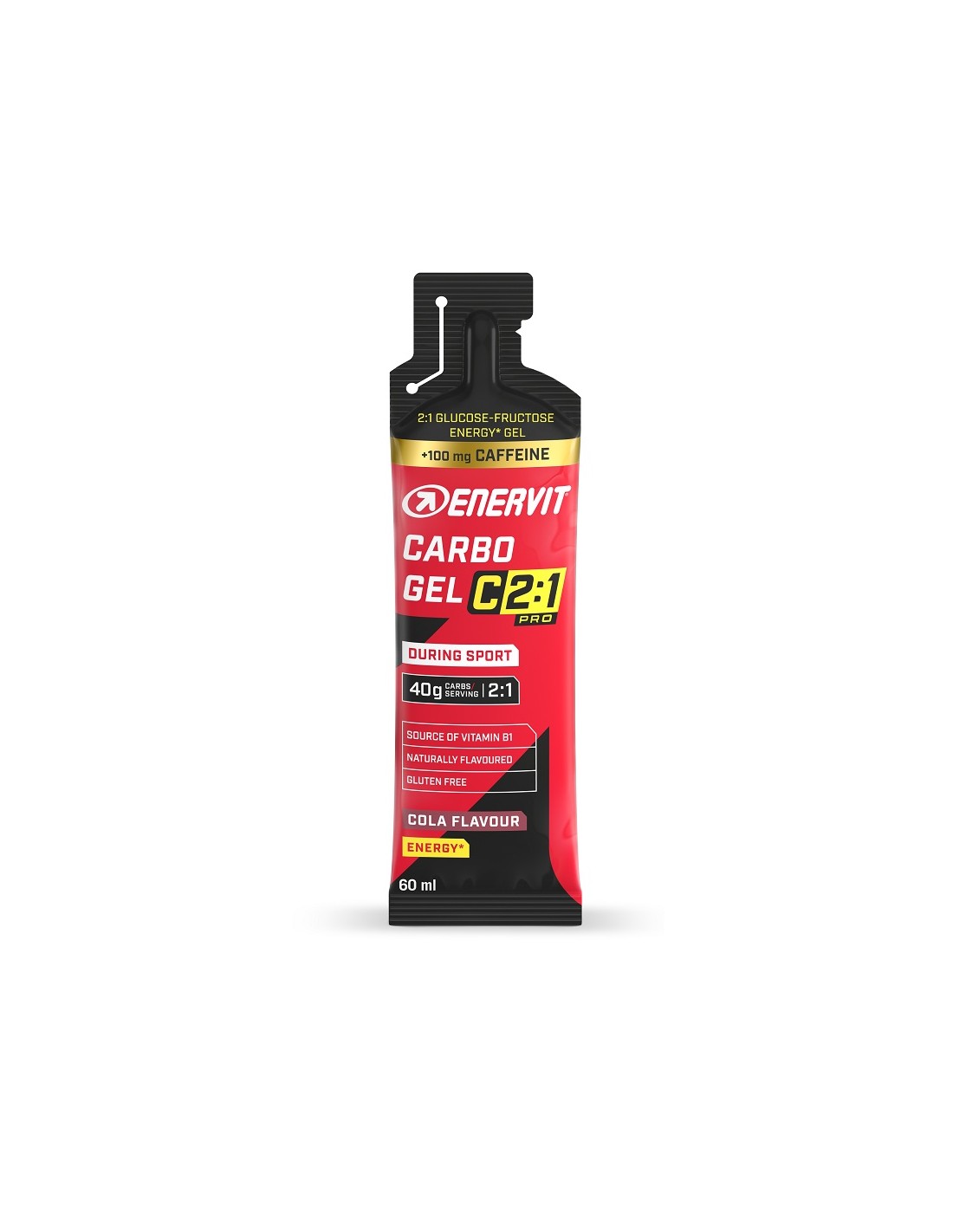 ENERVIT C2 1 PRO CARBO GEL COLA CON CAFFEINA 60 ML  scadenza 11/25 - farmasorriso.com