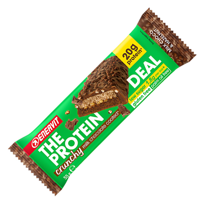 ENERVIT PROTEIN DEAL MILK CHOCO & HAZELNUT 55 G - farmasorriso.com