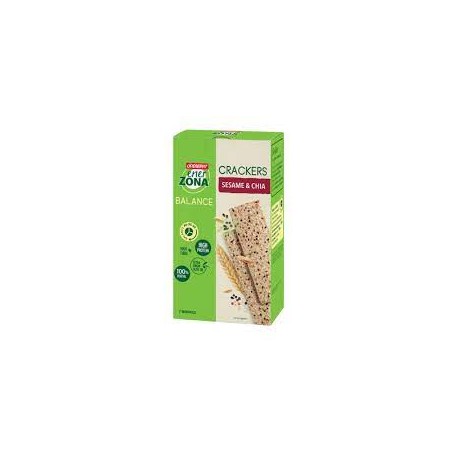 ENERZONA CRACKERS SESAME & CHIA 25 G - farmasorriso.com