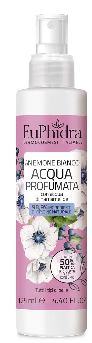 EUPHIDRA ACQUA PROFUMATA ANEMONE BIANCO 125 ML - farmasorriso.com