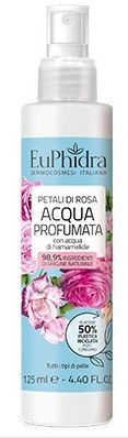 EUPHIDRA ACQUA PROFUMATA PETALI DI ROSA 125 ML - farmasorriso.com