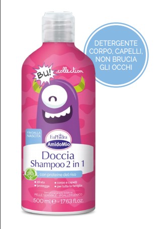 EUPHIDRA AMIDOMIO DOCCIA SHAMPOO 2 IN 1 500 ML - farmasorriso.com