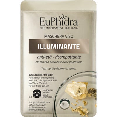 EUPHIDRA MASCHERA VISO ILLUMINANTE 1 PEZZO - farmasorriso.com
