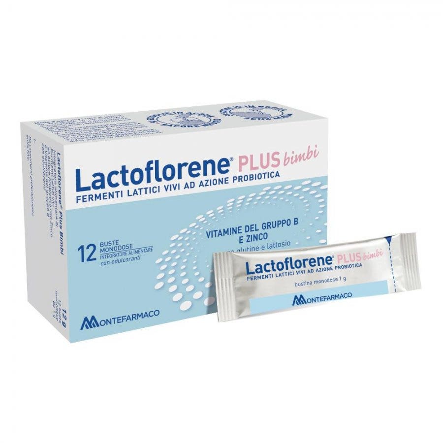LACTOFLORENE PLUS BIMBI 12 BUSTE  - farmasorriso.com