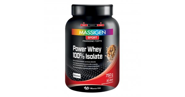 MASSIGEN SPORT POWER WHEY ISOLATE COOKIES 750 G - farmasorriso.com