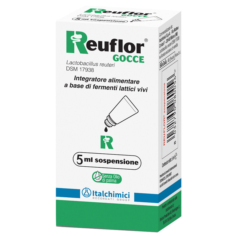 REUFLOR GOCCE 5 ML - farmasorriso.com