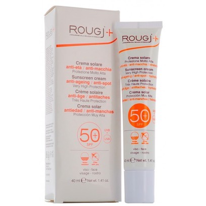 ROUGJ SOLARE SPF 50+ ANTI-MACCHIA ANTI-AGE 40 ML - farmasorriso.com