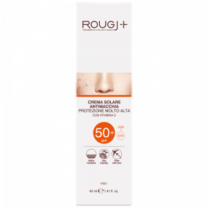 ROUGJ SOLARE SPF50+ VISO ANTIMACCHIA VITAMINA C 40 ML - farmasorriso.com