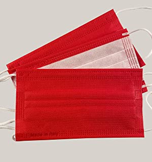 SOPHY CARE MASCHERINA CHIRURGICA TIPO II R003 COLORE 10 ROSSO 10 PEZZI - farmasorriso.com