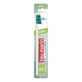 TAUMARIN PROFESSIONAL SPAZZOLINO 27 MEDIO TESTINA CORTA PROTEZIONE ANTIBATTERICA - farmasorriso.com