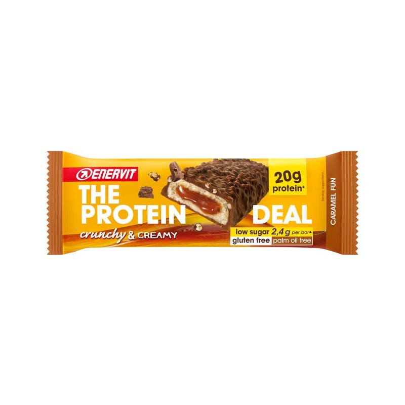 THE PROTEIN DEAL CARAMEL FUN BARRETTA 55 G - farmasorriso.com