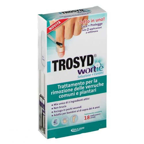 TROSYD WORTIE SOLUZIONE + CEROTTI - farmasorriso.com