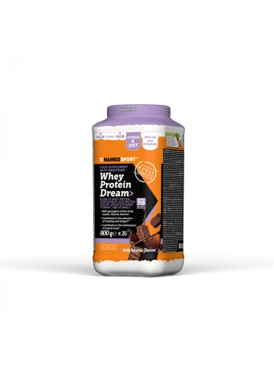 WHEY PROTEIN DREAM TASTY BROWNIE 800 G - farmasorriso.com