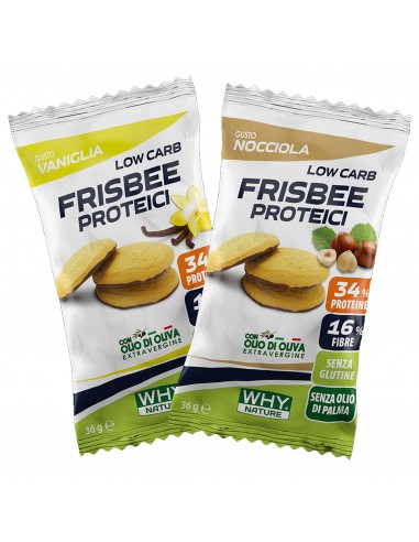 WHYNATURE FRISBEE PROTEICI NOCCIOLA 36 G - farmasorriso.com