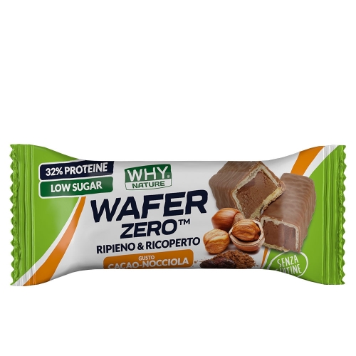 WHYNATURE WAFER ZERO CACAO NOCCIOLA 35 G - farmasorriso.com