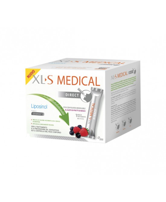 XLS MEDICAL LIPOSINOL DIRECT 90 BUSTINE STICK PACK 2,6 G - farmasorriso.com