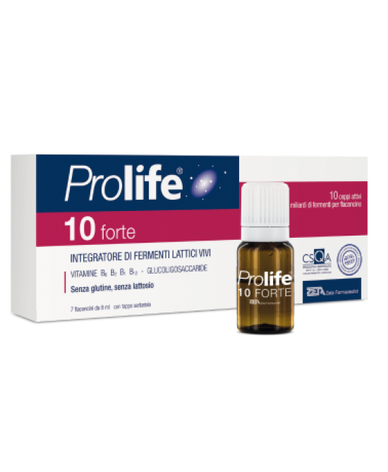 PROLIFE 10 FORTE 7 FLACONCINI 8 ML - farmasorriso.com