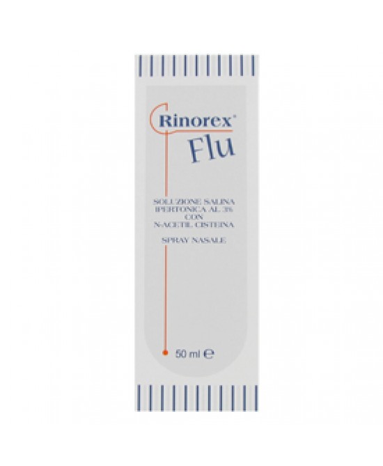 SPRAY NASALE RINOREX FLU 50ML - farmasorriso.com