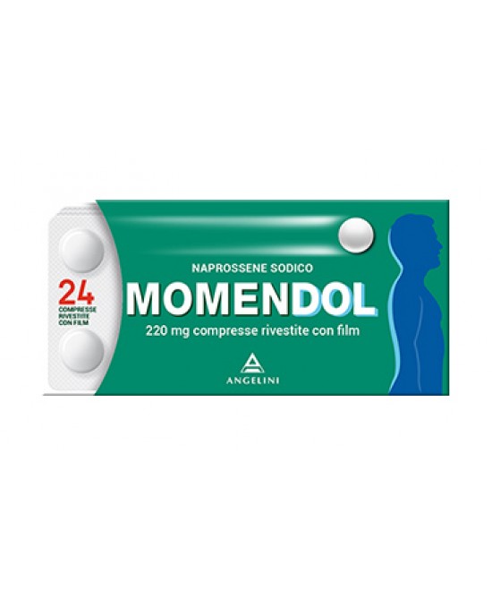 MOMENDOL*24CPR RIV 220MG - farmasorriso.com