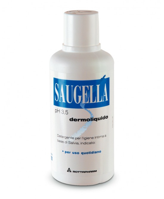 SAUGELLA DERMOLIQUIDO PH 3,5 DETERGENTE INTIMO BENESSERE QUOTIDIANO 500 ML - farmasorriso.com