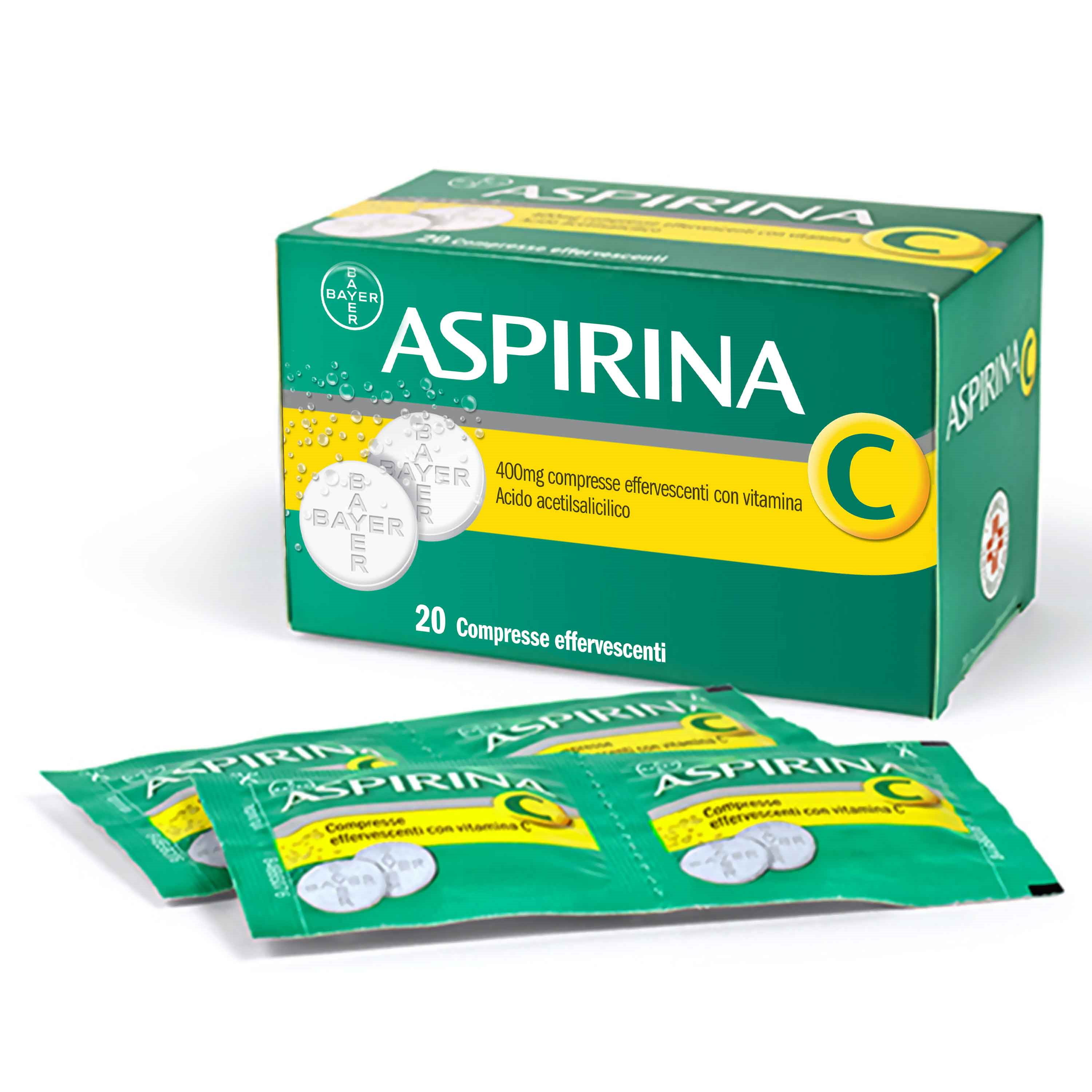 ASPIRINA C*20CPR EFF 400+240MG - farmasorriso.com