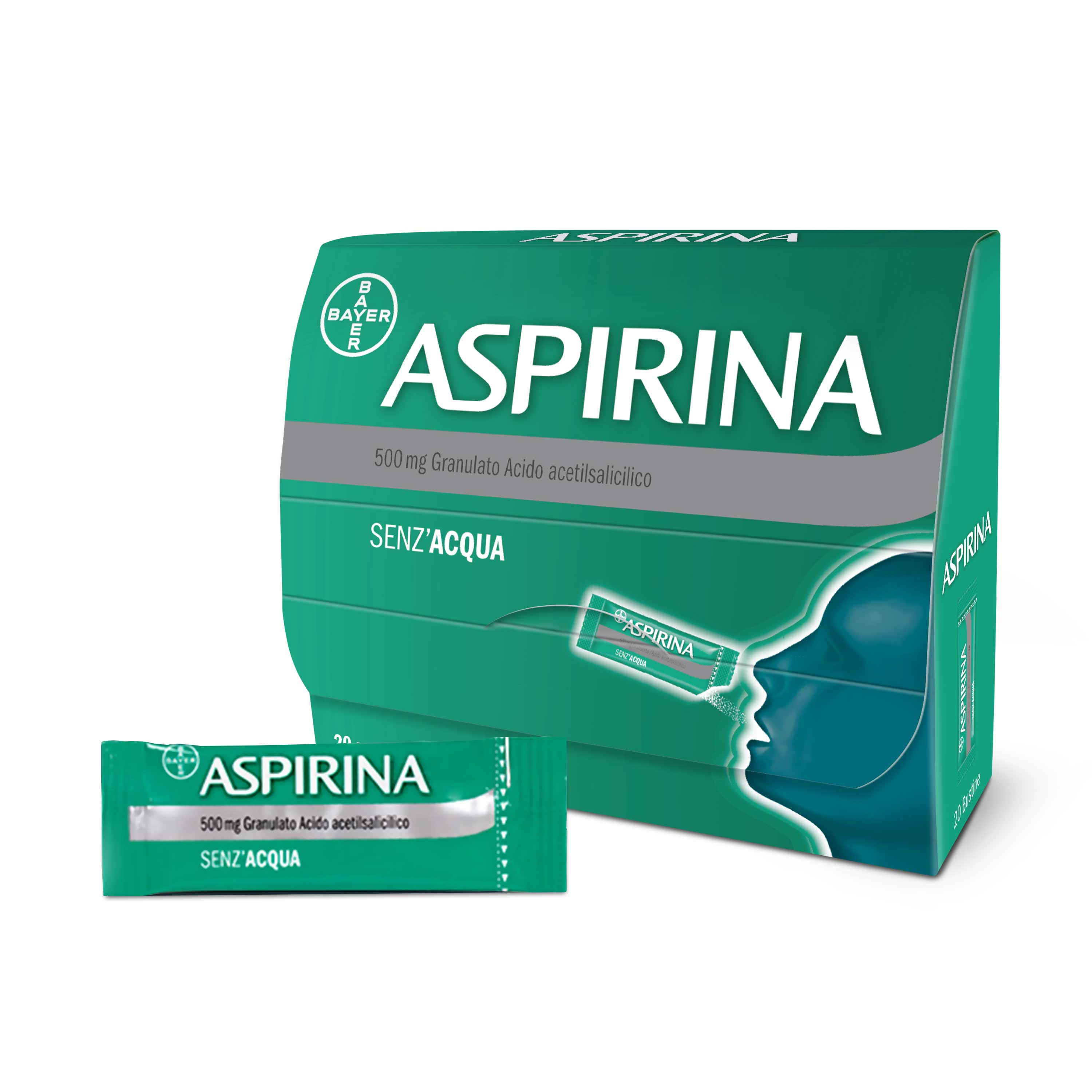 ASPIRINA*OS GRAT 20BUST 500MG - farmasorriso.com
