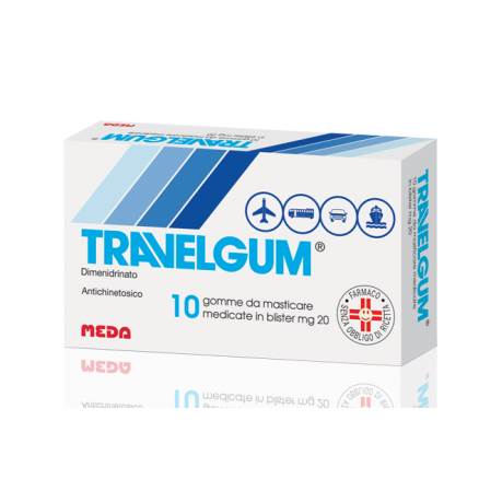 TRAVELGUM*10GOMME MAST 20MG - farmasorriso.com