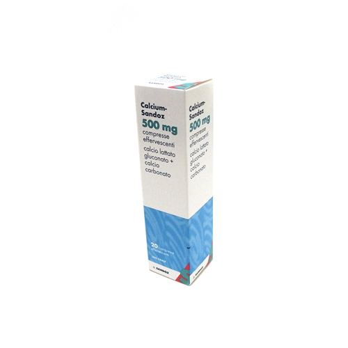 CALCIUM SANDOZ*20CPR EFF 500MG - farmasorriso.com