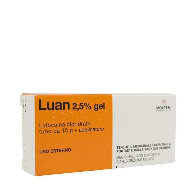 LUAN*GEL 15G 2,5%+APPLICATORE - farmasorriso.com