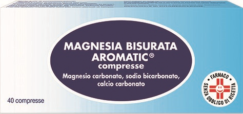 MAGNESIA BISURATA AROM*40CPR - farmasorriso.com