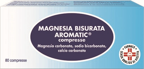 MAGNESIA BISURATA AROM*80CPR - farmasorriso.com