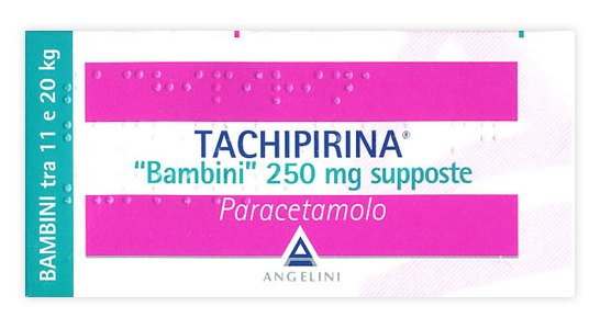 TACHIPIRINA*BB 10SUPP 250MG - farmasorriso.com