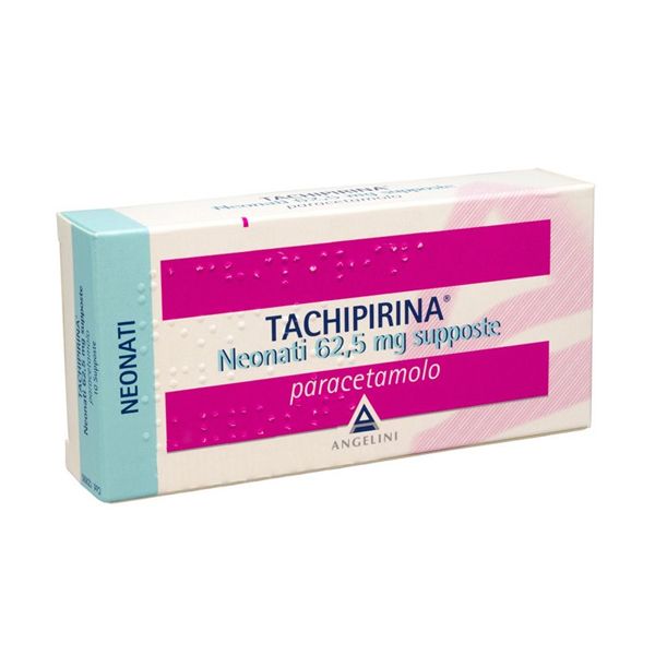 TACHIPIRINA*NEO 10SUPP 62,5MG - farmasorriso.com