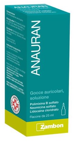 ANAURAN*GTT AURIC FL 25ML - farmasorriso.com