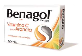 BENAGOL VIT C*16PAST ARANCIA - farmasorriso.com