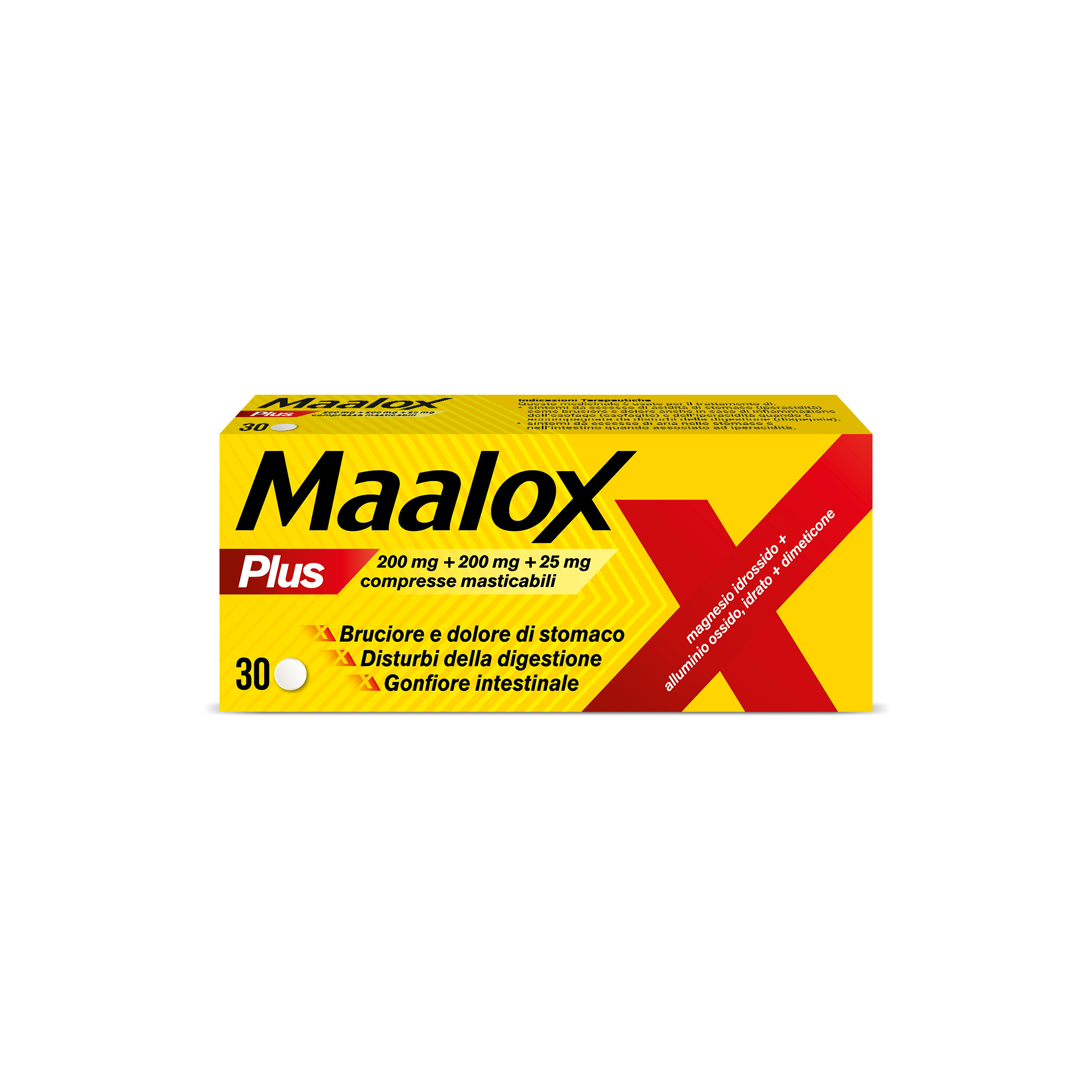 MAALOX PLUS*30CPR MAST - farmasorriso.com