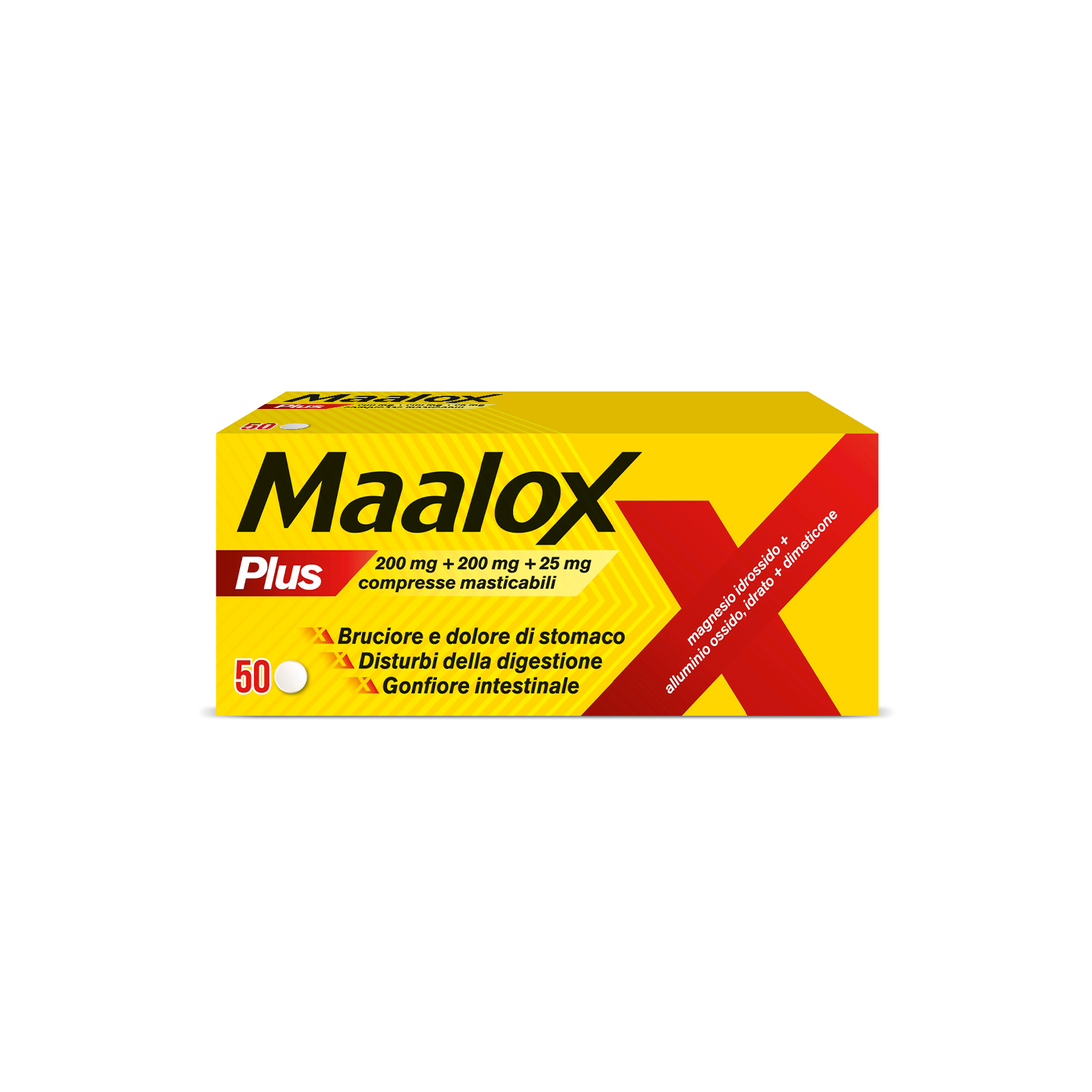 MAALOX PLUS*50CPR MAST - farmasorriso.com