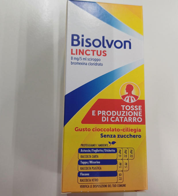 BISOLVON*SCIR FL 200ML 8MG/5ML - farmasorriso.com