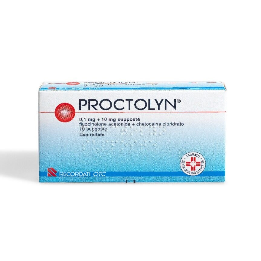 PROCTOLYN*10SUPP 0,1MG+10MG - farmasorriso.com