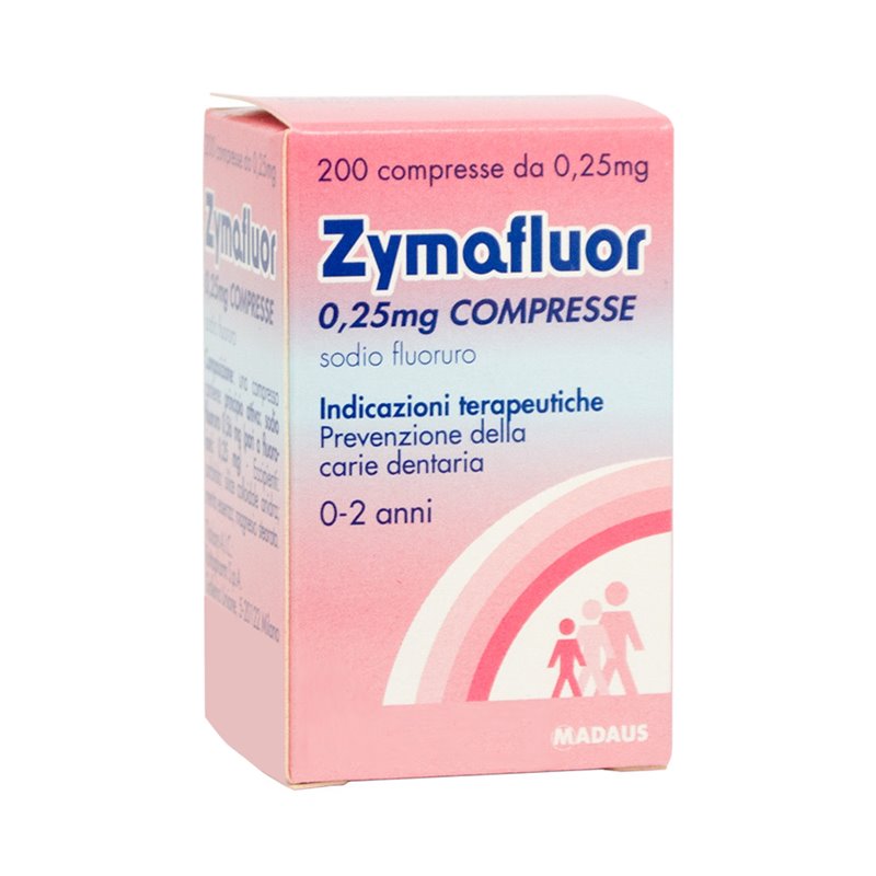 ZYMAFLUOR*200CPR 0,25MG - farmasorriso.com